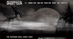 Desktop Screenshot of ghostwalkbelfast.com